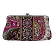 Wallet By Vera Bradley In Pink & Purple, Size:Medium For Sale