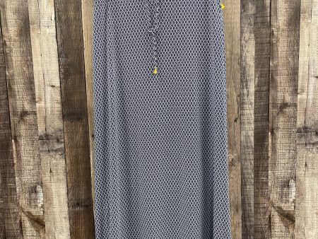 Skirt Maxi By Michael By Michael Kors In Blue & White, Size: M Online now