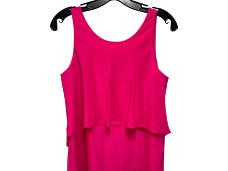 Silk Top Sleeveless By Trina Turk In Pink, Size: S For Discount