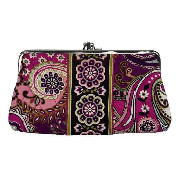 Wallet By Vera Bradley In Pink & Purple, Size:Medium For Sale