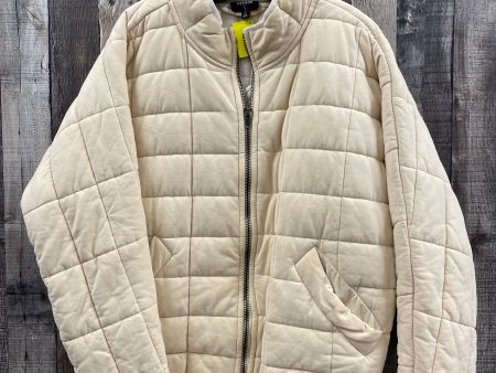 Jacket Puffer & Quilted By Cme In Tan, Size: M Online