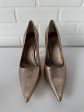 Shoes Heels Block By Nine West In Gold, Size: 6.5 For Cheap