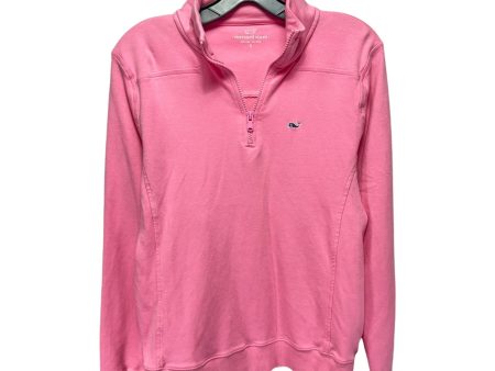 Athletic Sweatshirt Collar By Vineyard Vines In Pink, Size: S Online Sale