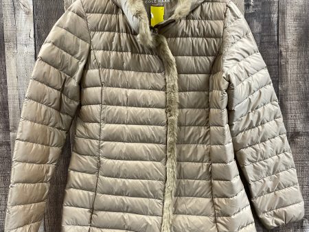 Coat Puffer & Quilted By Cole-haan In Brown, Size: M For Discount