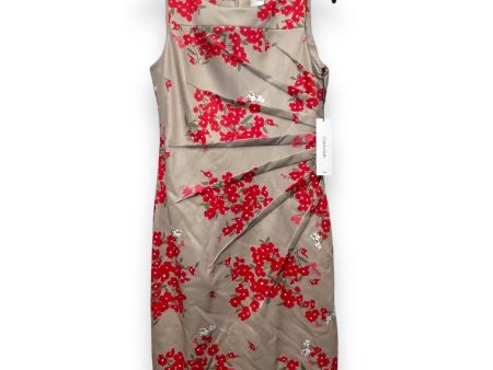 Dress Casual Short By Calvin Klein In Floral Print, Size: 8 Online Sale