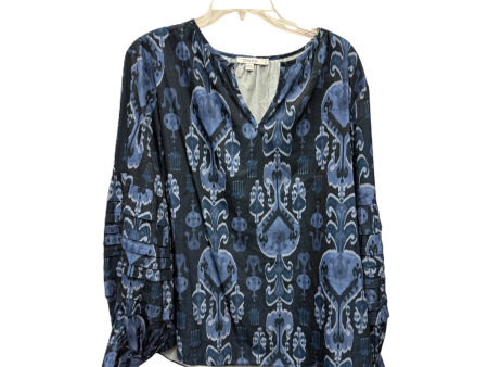 Top Long Sleeve By Chicos In Blue, Size: Xl Online Sale