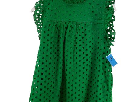 Top Sleeveless By Jodifl In Green, Size: S Hot on Sale