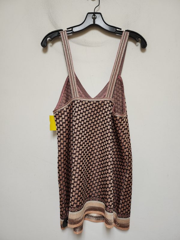 Top Sleeveless By Zara In Multi-colored, Size: L Online Sale