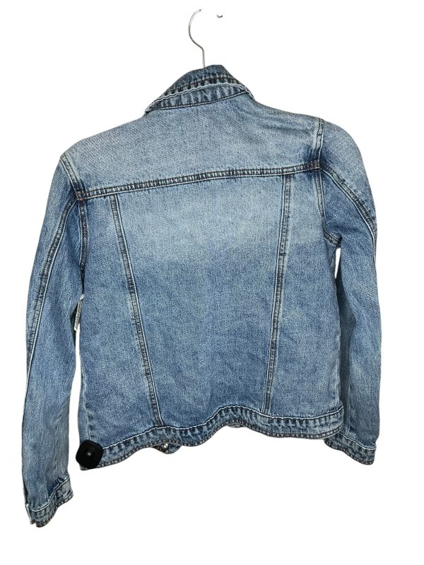 Jacket Denim By Tobi In Blue Denim, Size: Xs Online Sale