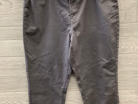 Pants Chinos & Khakis By Croft And Barrow In Grey, Size: 18 Discount