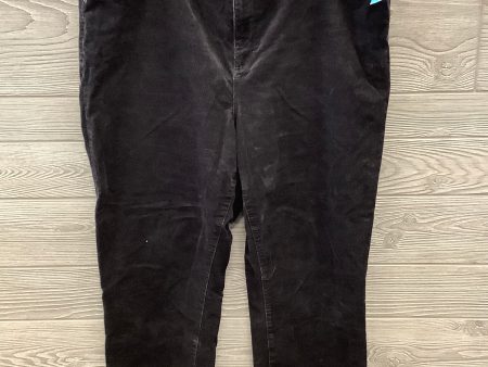 Pants Corduroy By Talbots In Black, Size: 16 Sale