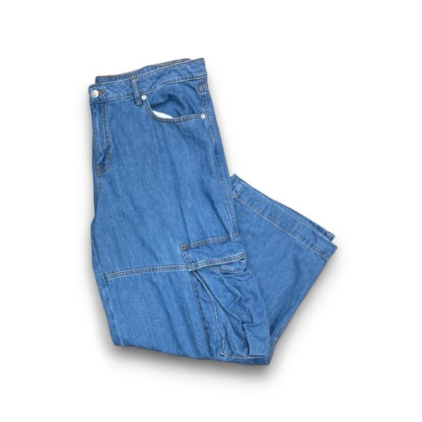 Pants Cargo & Utility By Wild Fable In Blue Denim, Size: 14 Supply