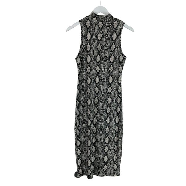 Dress Casual Midi By Caution To The Wind In Snakeskin Print, Size: M Supply