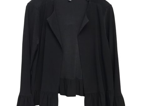 Cardigan By Roz And Ali In Black, Size:M Online Sale