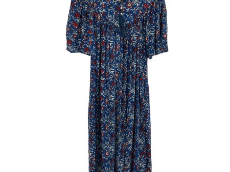 Dress Casual Maxi By Clothes Mentor In Blue, Size: S Sale