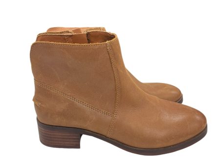 Boots Ankle Flats By Lucky Brand In Brown, Size: 7 For Sale