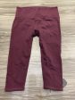 Athletic Capris By Lululemon In Maroon, Size: M Supply