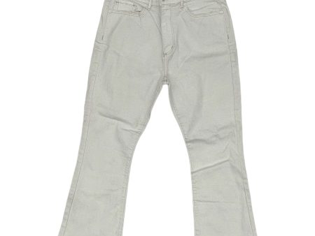 Jeans Cropped By Loft In White, Size:6 For Discount