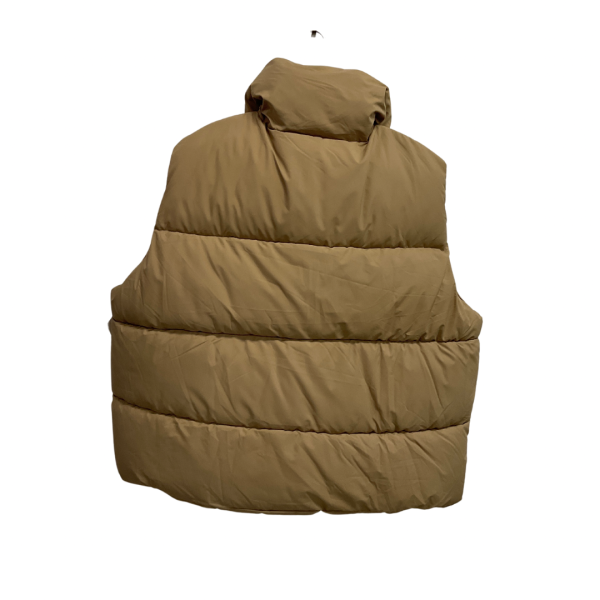 Vest Puffer & Quilted By Clothes Mentor In Tan, Size: 3x For Sale