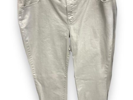 Pants Other By Talbots In Silver, Size: 18 For Sale