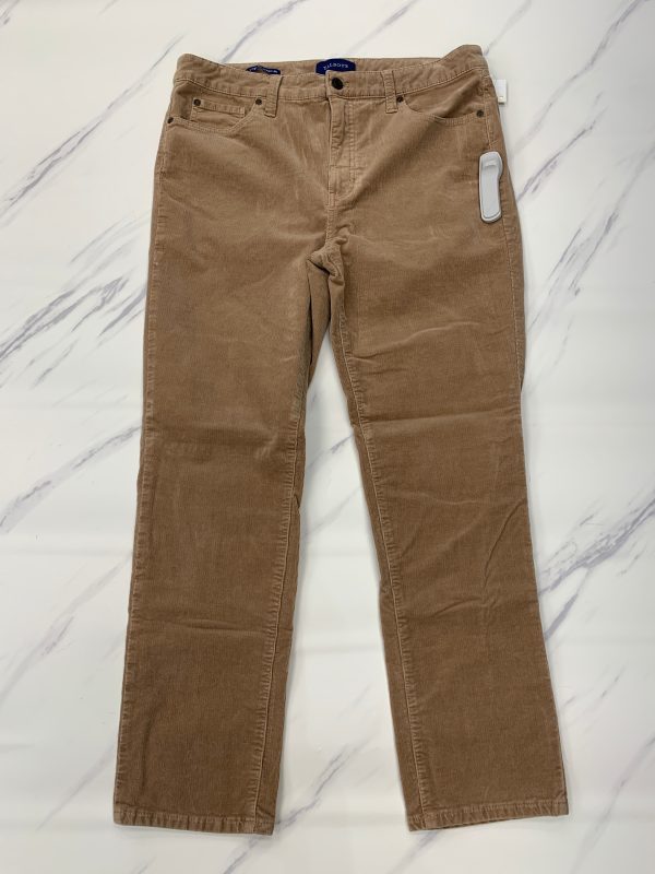 Pants Corduroy By Talbots In Tan, Size: 12p Online Hot Sale