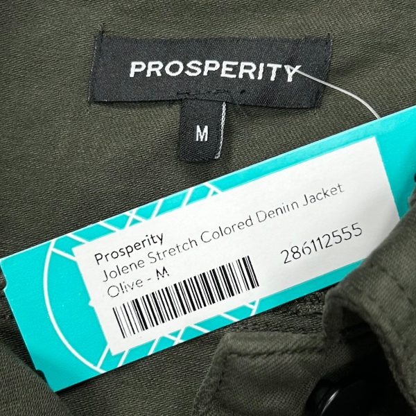 Jacket Denim By Prosperity In Green, Size: M Sale