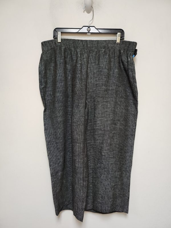 Pants Wide Leg By Eileen Fisher In Black, Size: 10 Hot on Sale