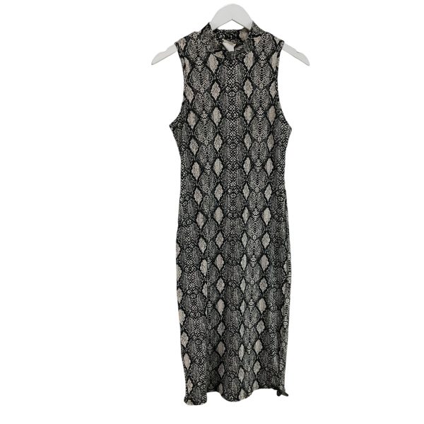 Dress Casual Midi By Caution To The Wind In Snakeskin Print, Size: M Supply