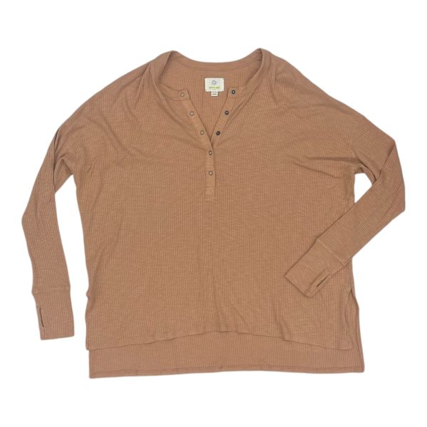 Top Ls By Aerie In Tan, Size:Xs Fashion