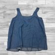 Top Sleeveless By Loft In Blue, Size: M Fashion