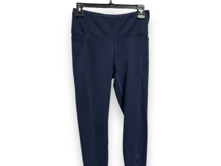 Athletic Capris By New Balance In Navy, Size: M Online Sale