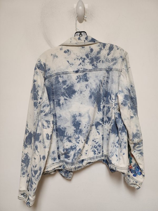 Jacket Denim By Diane Gilman In Blue Denim, Size: L Supply