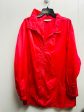 Jacket Windbreaker By Woman Within In Pink, Size: 3x on Sale