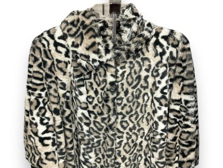 Jacket Faux Fur & Sherpa By Skyes The Limit In Animal Print, Size: M Supply