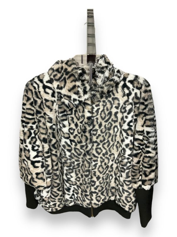 Jacket Faux Fur & Sherpa By Skyes The Limit In Animal Print, Size: M Supply