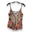 Top Sleeveless By Tiny In Flowered, Size: M For Cheap