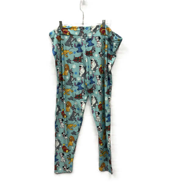 Pants Lounge By Disney Store In Blue, Size: 2x For Sale