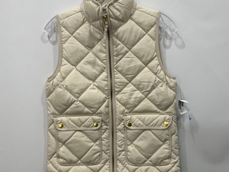 Vest Puffer & Quilted By J Crew In White, Size: Xxs Discount