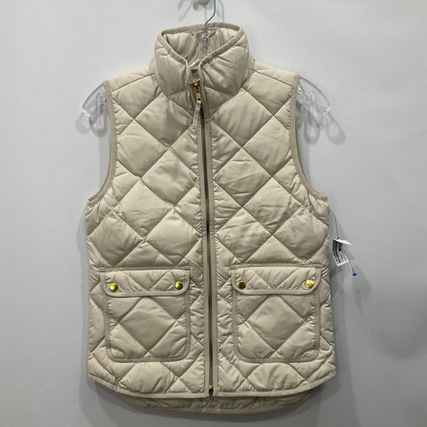 Vest Puffer & Quilted By J Crew In White, Size: Xxs Discount