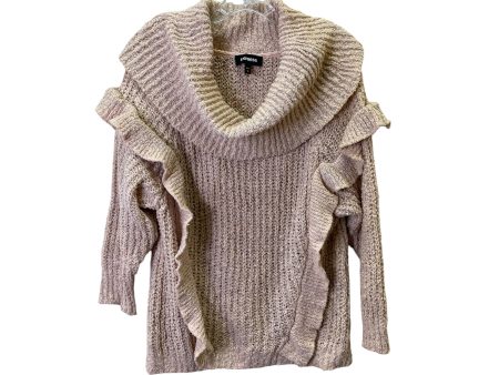 Sweater By Express In Peach, Size:L Online