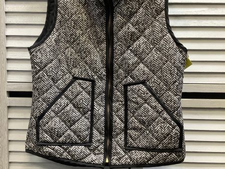 Vest Puffer & Quilted By Clothes Mentor In Black White, Size: S Cheap