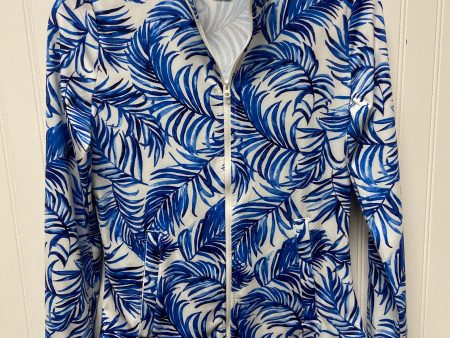 Athletic Jacket By Tommy Bahama In Blue & White, Size: Xs Discount