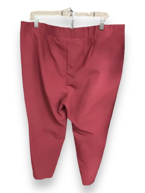 Pants Other By Lane Bryant In Red, Size: 18 For Discount