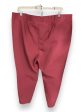 Pants Other By Lane Bryant In Red, Size: 18 For Discount