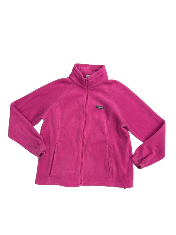 Jacket Fleece By Columbia In Pink, Size: 2x Online Sale