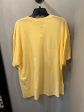 Top Short Sleeve Basic By Gildan In Yellow, Size: 2x Online Hot Sale