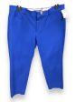 Pants Cropped By Banana Republic In Blue, Size: 8 For Sale