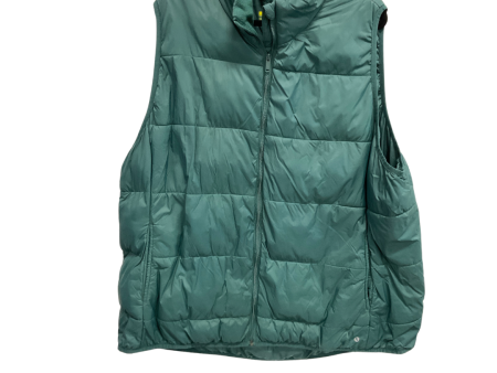 Vest Puffer & Quilted By Xersion In Green, Size: 3x Sale