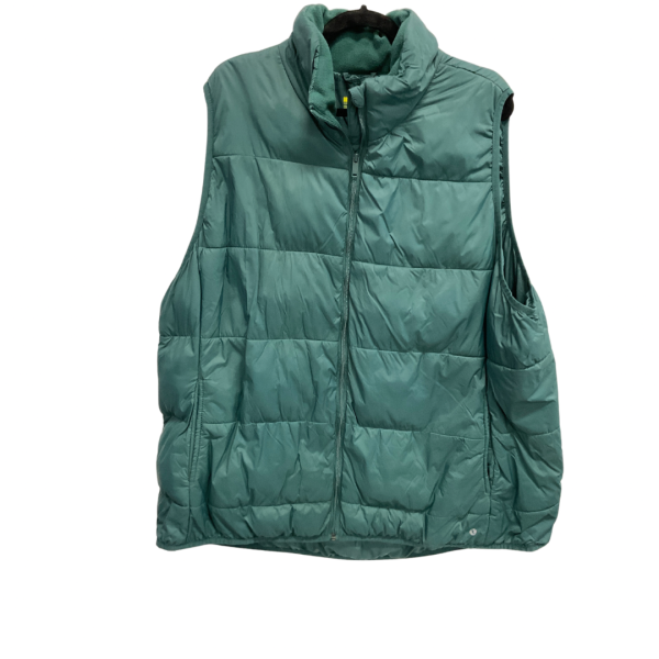 Vest Puffer & Quilted By Xersion In Green, Size: 3x Sale