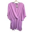 Top Ss By Boohoo Boutique In Purple, Size:3X Cheap